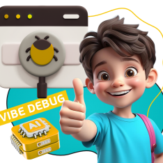 Тестирование & Vibe Debug. Охотники за багами - КИБЕРшкола программирования для детей, компьютерные курсы для школьников, начинающих и подростков - KIBERone г. Бутырский