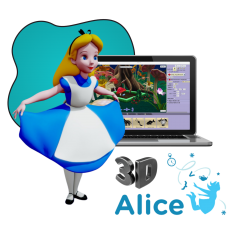Alice 3d - КИБЕРшкола программирования для детей, компьютерные курсы для школьников, начинающих и подростков - KIBERone г. Бутырский