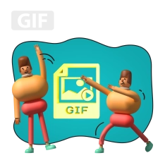 Gif-анимация - КИБЕРшкола программирования для детей, компьютерные курсы для школьников, начинающих и подростков - KIBERone г. Бутырский