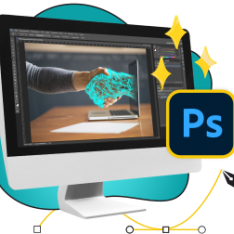Волшебный Photoshop - КИБЕРшкола программирования для детей, компьютерные курсы для школьников, начинающих и подростков - KIBERone г. Бутырский