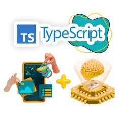 TypeScript + AI: создаём умные веб-приложения - КИБЕРшкола программирования для детей, компьютерные курсы для школьников, начинающих и подростков - KIBERone г. Бутырский