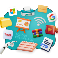 Цифровая база для школьника - КИБЕРшкола программирования для детей, компьютерные курсы для школьников, начинающих и подростков - KIBERone г. Бутырский