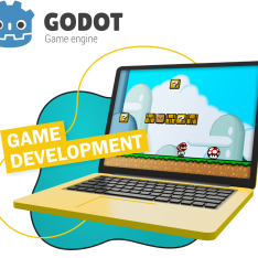 Godot.  Основа создания легендарных игр - КИБЕРшкола программирования для детей, компьютерные курсы для школьников, начинающих и подростков - KIBERone г. Бутырский