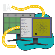 Исполнители чертежник и черепашка - КИБЕРшкола программирования для детей, компьютерные курсы для школьников, начинающих и подростков - KIBERone г. Бутырский