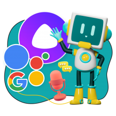 Голосовой помощник Алиса - КИБЕРшкола программирования для детей, компьютерные курсы для школьников, начинающих и подростков - KIBERone г. Бутырский