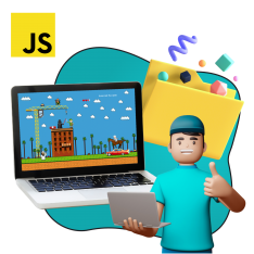Программирование на JavaScript. Учимся создавать игры! - КИБЕРшкола программирования для детей, компьютерные курсы для школьников, начинающих и подростков - KIBERone г. Бутырский