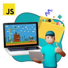 JavaScript + AI. Проектное обучение + геймификация + AI-помощники - КИБЕРшкола программирования для детей, компьютерные курсы для школьников, начинающих и подростков - KIBERone г. Бутырский