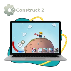 Игры без кода: проектируем как профи на Construct 2 - КИБЕРшкола программирования для детей, компьютерные курсы для школьников, начинающих и подростков - KIBERone г. Бутырский