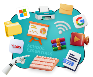 Цифровая база для школьника - КИБЕРшкола программирования для детей, компьютерные курсы для школьников, начинающих и подростков - KIBERone г. Бутырский